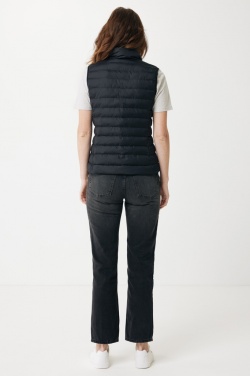 Logo trade promotional product photo of: Iqoniq Meru women recycled polyester bodywarmer