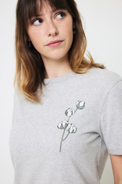 Logotrade corporate gift image of: Iqoniq Manuel recycled cotton t-shirt undyed