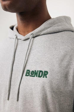 Logo trade promotional giveaways picture of: Iqoniq Torres recycled cotton hoodie undyed