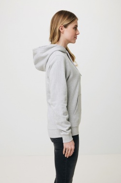 Logotrade advertising products photo of: Iqoniq Torres recycled cotton hoodie undyed