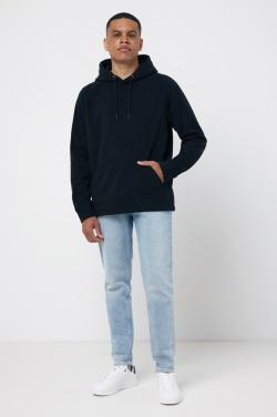 Logo trade business gift photo of: Iqoniq Trivor recycled polyester microfleece hoodie