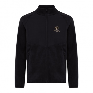 Logo trade business gift photo of: Iqoniq Talung recycled polyester microfleece zip through