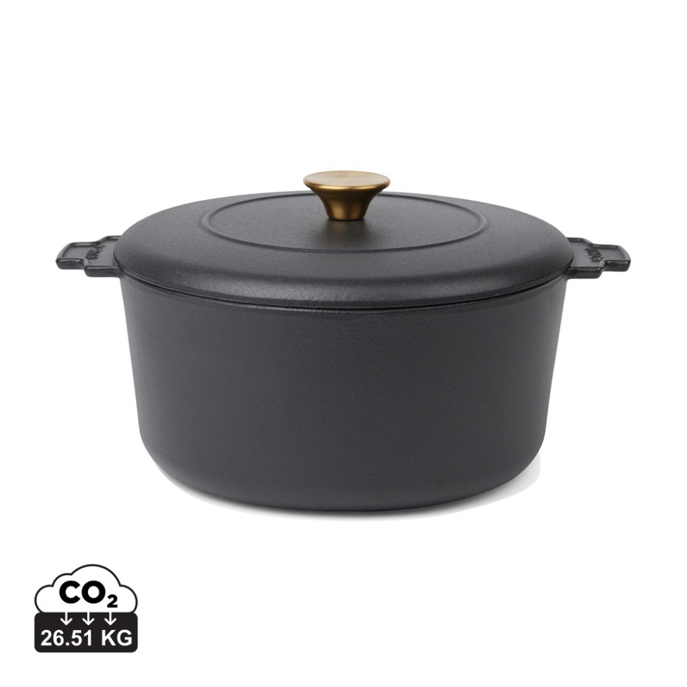 Logo trade promotional gift photo of: VINGA Monte heritage cocotte 5.5 L