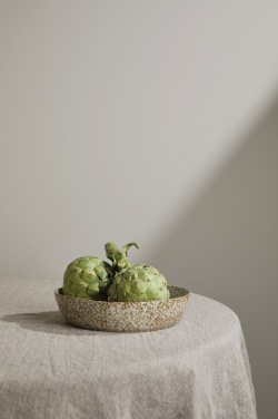 Logo trade promotional gifts image of: VINGA Nuvem stoneware serving bowl