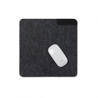 Logo trade promotional merchandise image of: VINGA Albon GRS recycled felt mouse pad