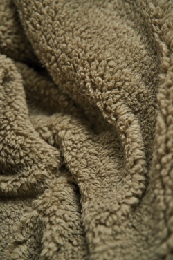 Logo trade promotional giveaway photo of: VINGA Maine GRS recycled double pile blanket