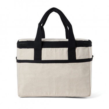 Logo trade promotional items image of: VINGA Volonne AWARE™ recycled canvas cooler basket