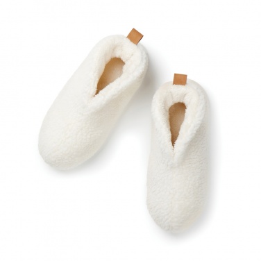 Logo trade promotional gifts picture of: VINGA Santos RCS recycled pet cosy slippers