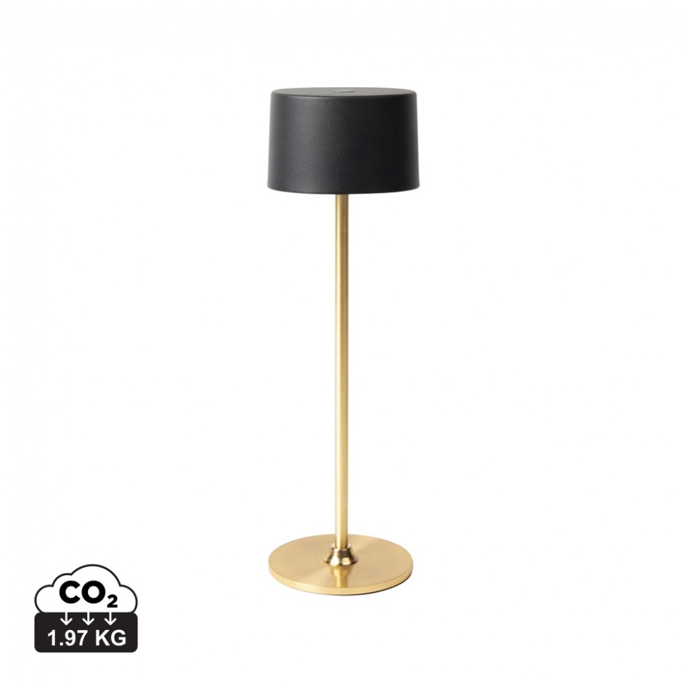 Logo trade promotional items image of: VINGA Nauro RCS recycled ABS table lamp