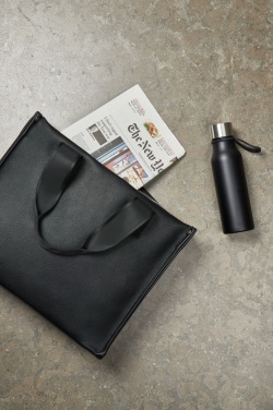 Logo trade promotional products picture of: VINGA Bermond RCS recycled PU tote bag