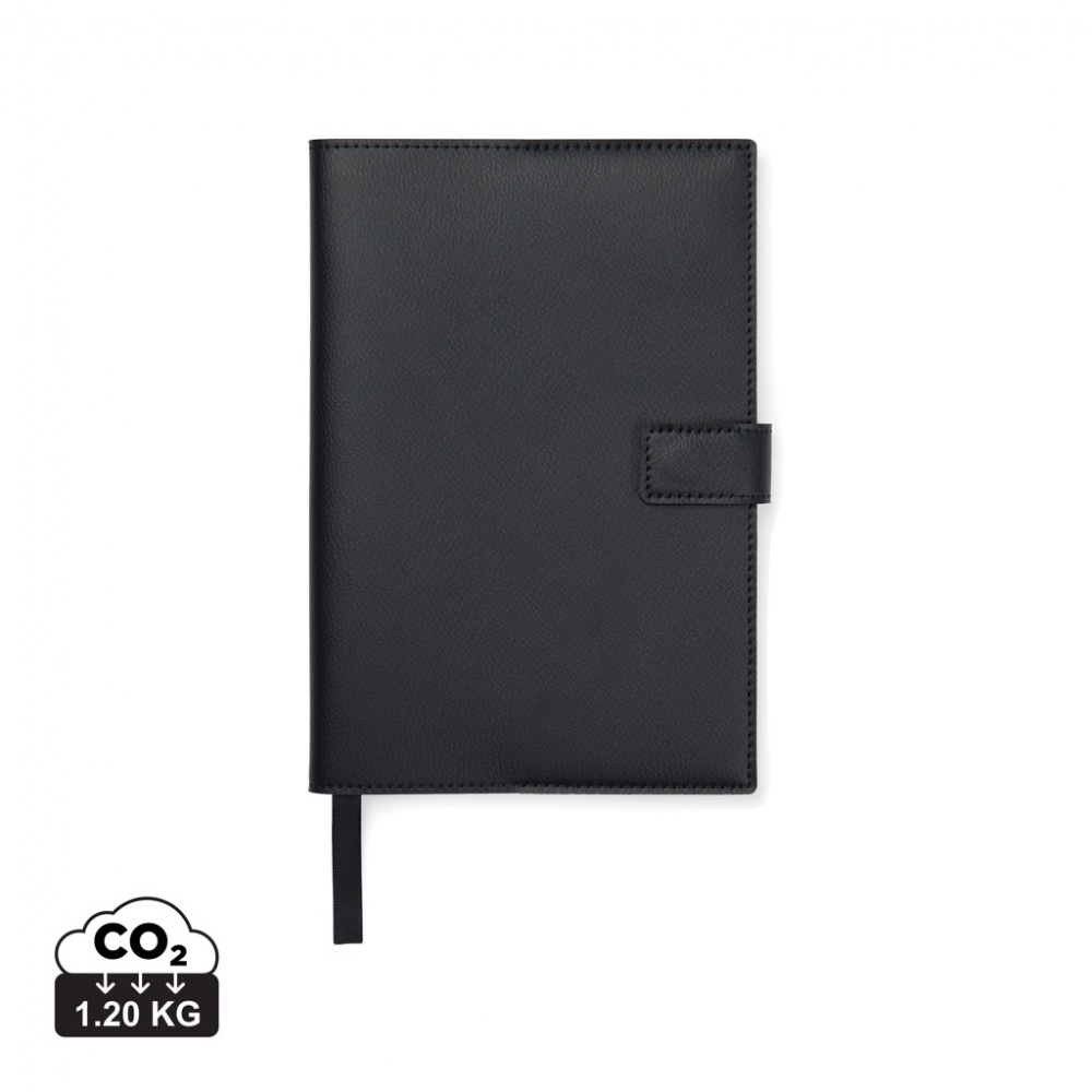 Logo trade promotional items image of: VINGA Timo PU RCS RPET notebook