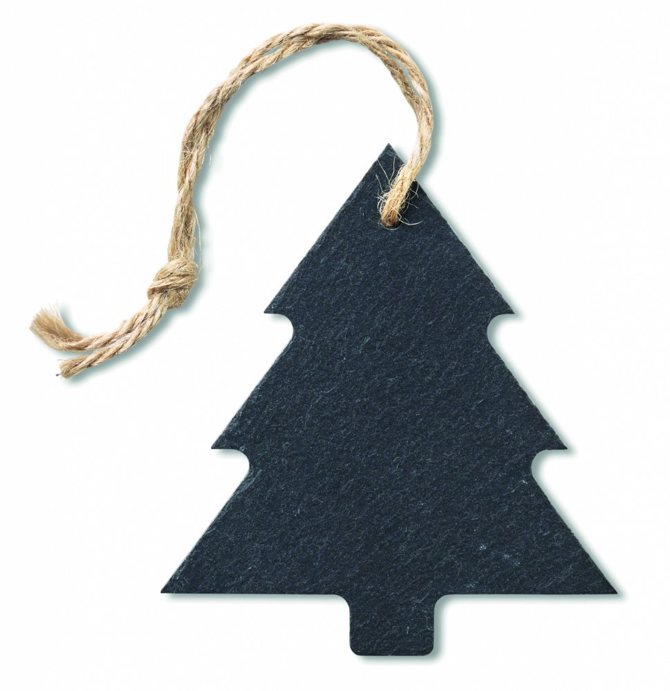 Logotrade corporate gift image of: Slate xmas hanger tree