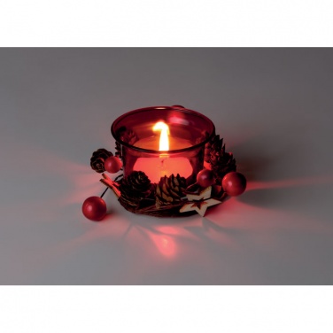 Logo trade promotional item photo of: Christmas candle holder
