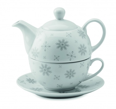 Logo trade advertising products picture of: Christmas tea set