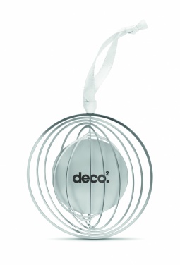 Logo trade promotional gifts picture of: Circle decoration with ribbon