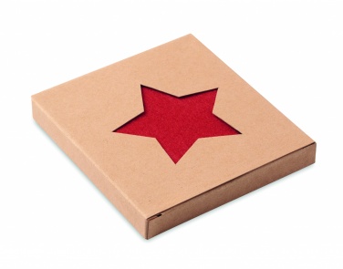 Logotrade business gifts photo of: RPET 4 felt coaster set
