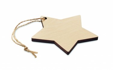 Logotrade promotional merchandise image of: Christmas ornament star