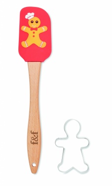 Logo trade advertising products picture of: Silicon spatula set