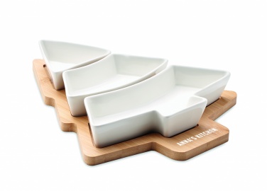 Logotrade promotional item image of: Christmas tree serving tray