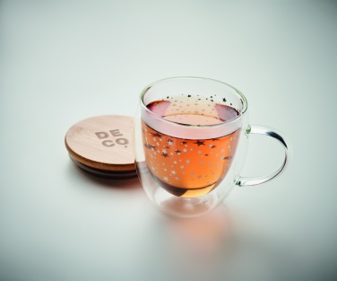 Logo trade corporate gift photo of: Double wall borosilicate mug