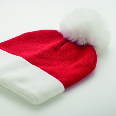 Logo trade promotional gifts picture of: Christmas knitted beanie
