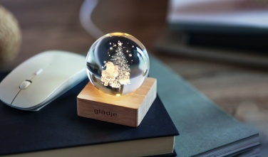Logotrade promotional merchandise image of: Christmas LED crystal ball