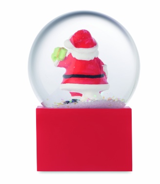 Logo trade promotional item photo of: Small snow ball glass ornament