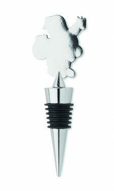 Logo trade promotional gifts picture of: Bottle stopper Christmas motif