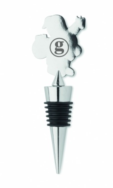 Logo trade promotional items picture of: Bottle stopper Christmas motif
