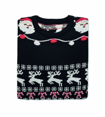 Logo trade business gift photo of: Christmas LED sweater S/M