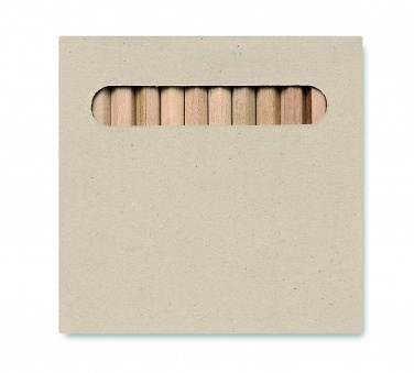 Logotrade promotional giveaways photo of: 12 coloured pencils set