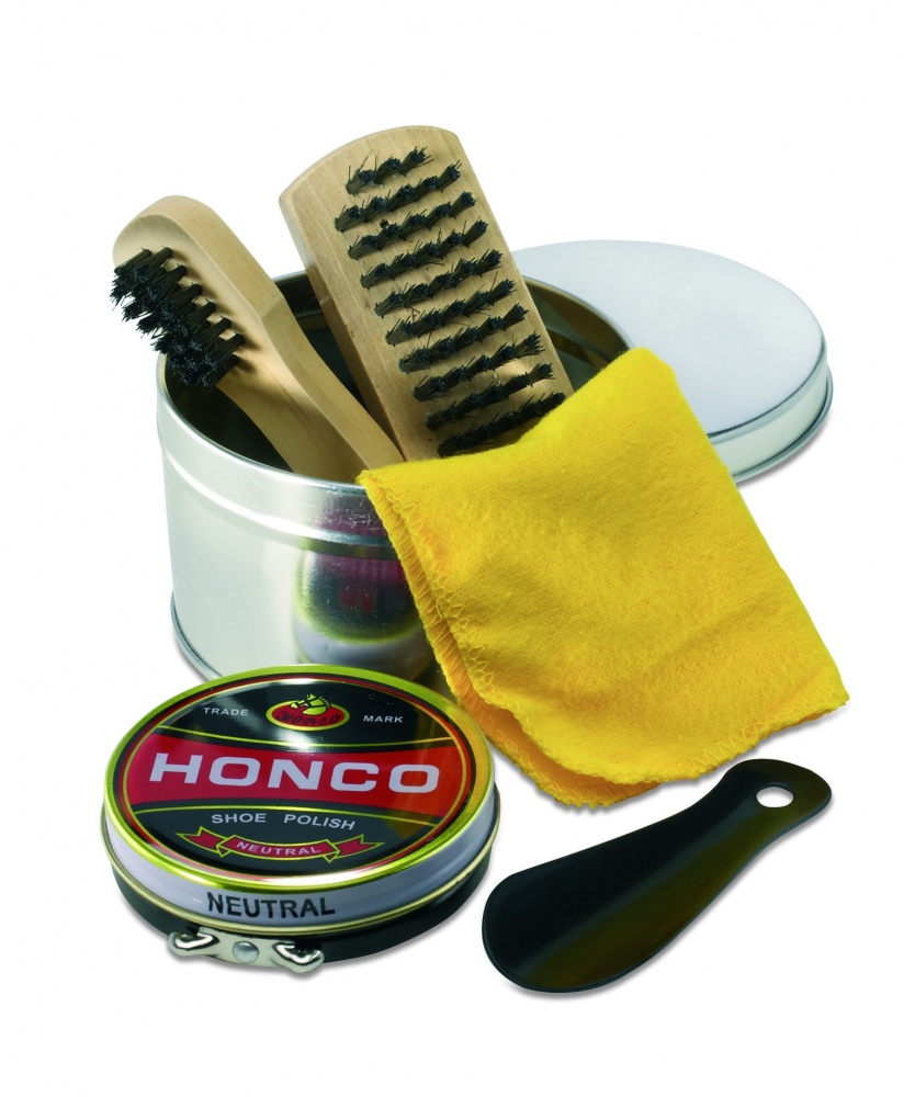 Logo trade advertising products picture of: Shoe polish kit