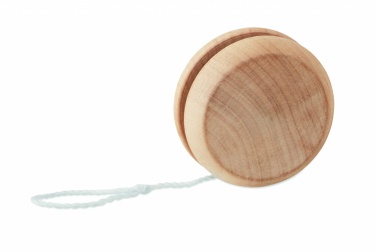 Logo trade promotional gifts image of: Wooden yoyo