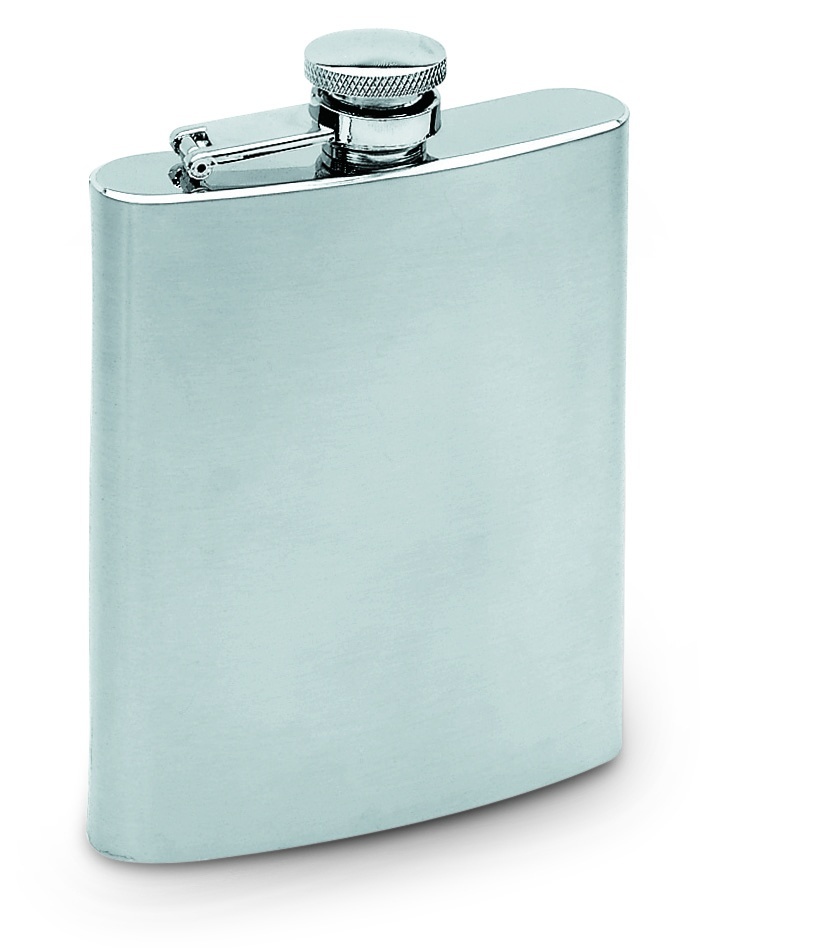 Logotrade advertising products photo of: Slim hip flask 200ml