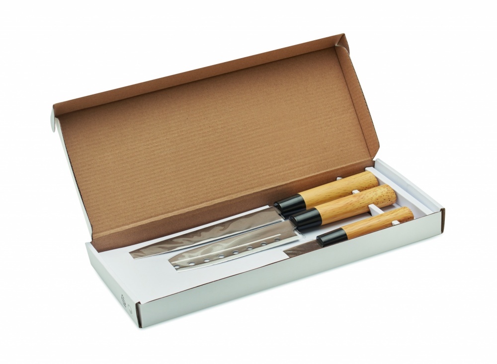 Logo trade promotional gift photo of: Japanese style knife set