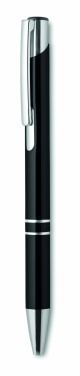 Logo trade promotional gift photo of: Push button pen with black ink