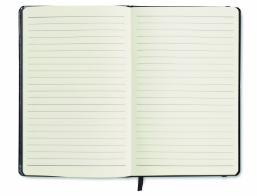 Logo trade promotional giveaway photo of: A6 notebook 96 lined sheets