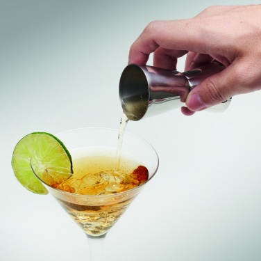 Logo trade advertising products picture of: Stainless steel jigger