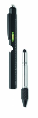 Logotrade promotional giveaway picture of: Spirit level pen with ruler
