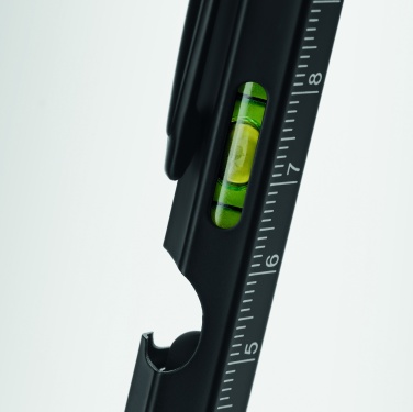 Logo trade advertising products image of: Spirit level pen with ruler
