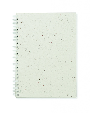 Logotrade promotional item image of: A5 seed paper cover notebook