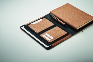 Logotrade advertising product picture of: A5 portfolio in cork