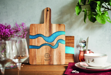 Logo trade promotional merchandise photo of: Acacia wood serving board