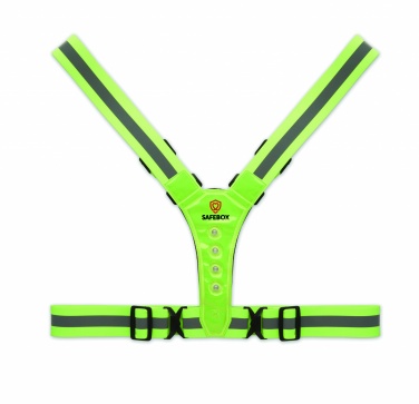 Logotrade corporate gifts photo of: Reflective body belt with LED