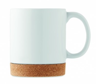 Logotrade promotional item image of: Sublimation ceramic cork mug