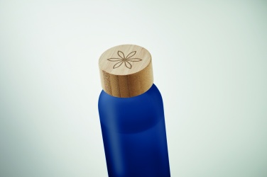 Logo trade promotional items image of: Frosted glass bottle 500ml