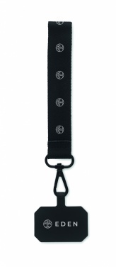Logotrade promotional item picture of: Polyester phone wrist strap