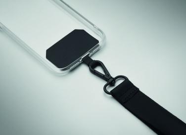 Logotrade promotional products photo of: Polyester phone wrist strap