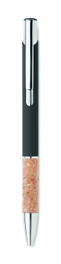 Logotrade promotional product image of: Ballpoint pen made of aluminum with a cork grip