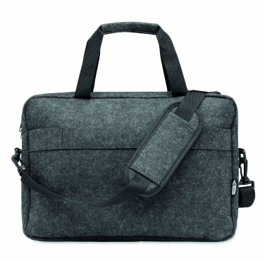 Logotrade business gift image of: 15 inch RPET felt laptop bag